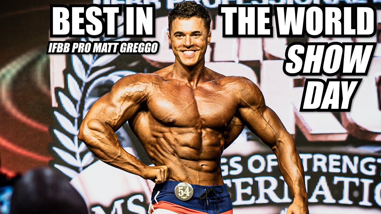 CHICAGO PRO SHOW DAY - IFBB PRO Matt Greggo - MR OLYMPIA QUALIFIER