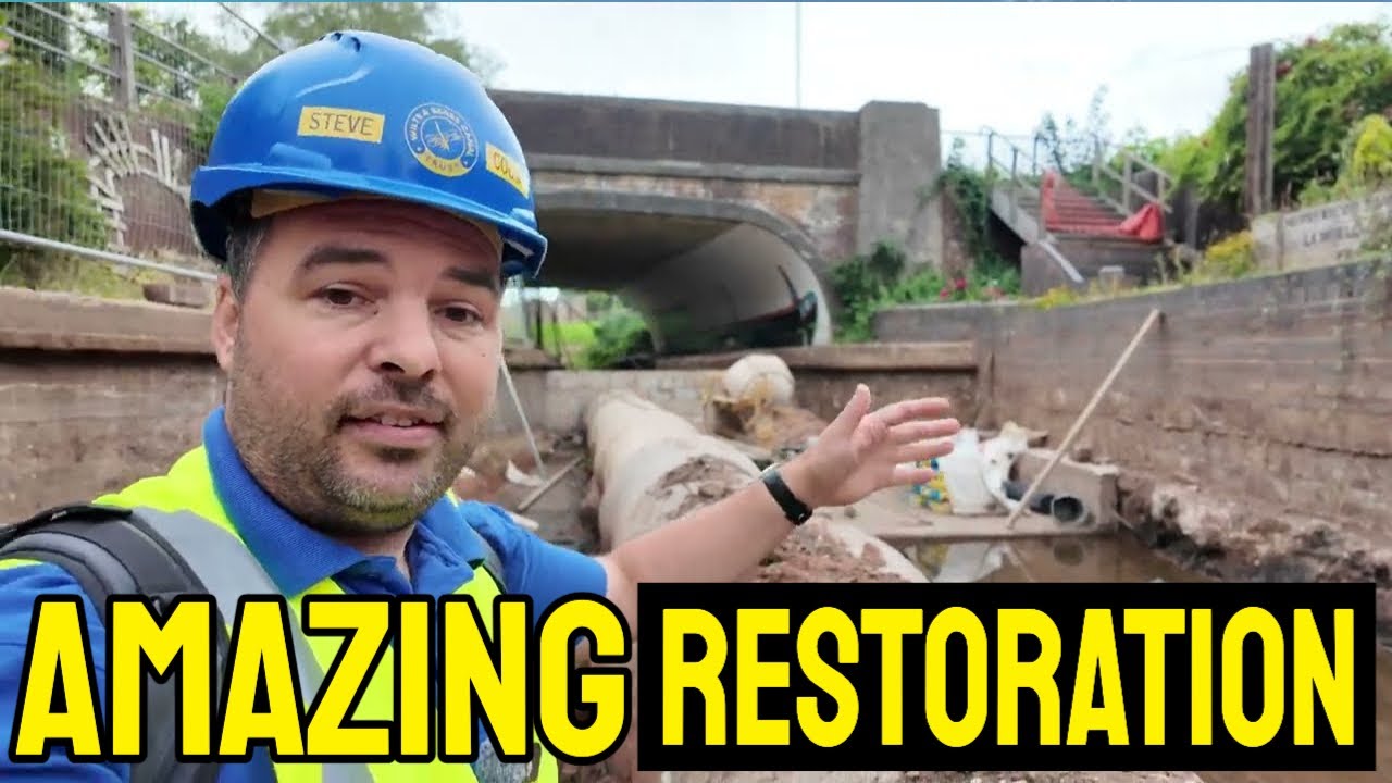 Incredible Lichield Canal Progress