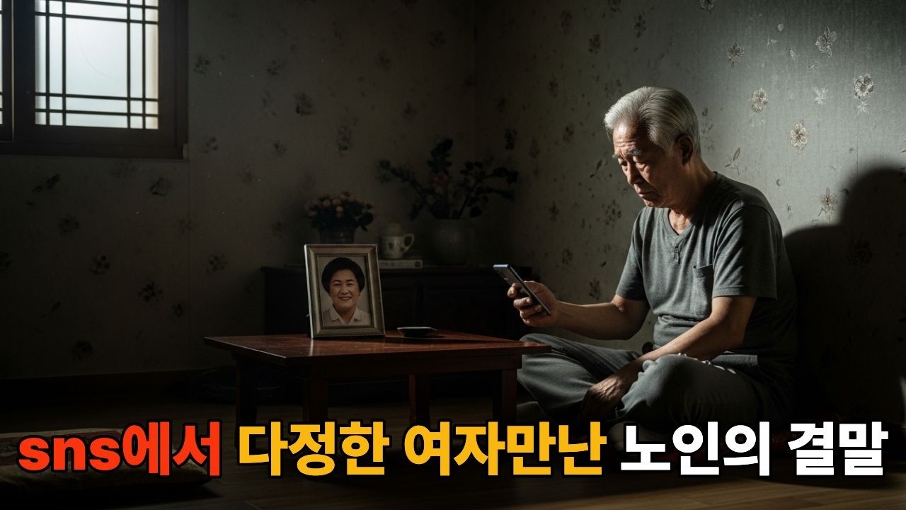 sns에서 다정한 여자만난 노인의 결말