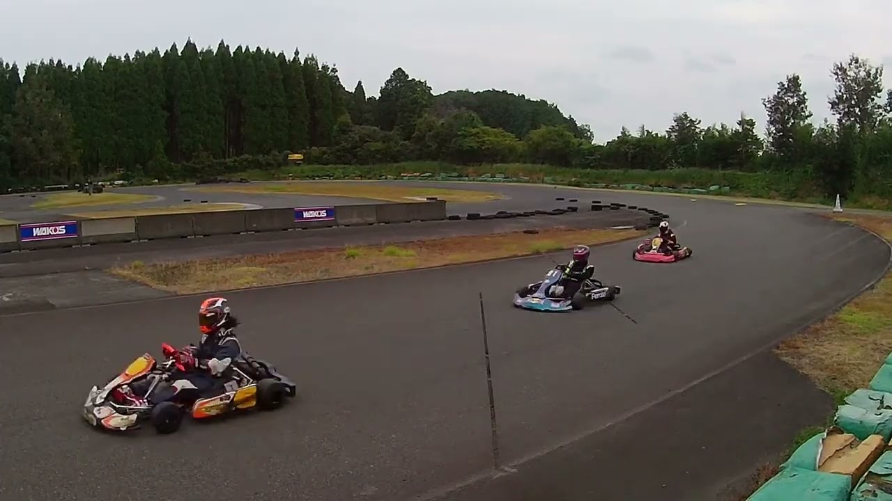 2025年11月2日　鹿児島ホビーサーキット　カートレース第5戦　決勝20周　ROTAX MAX Lights