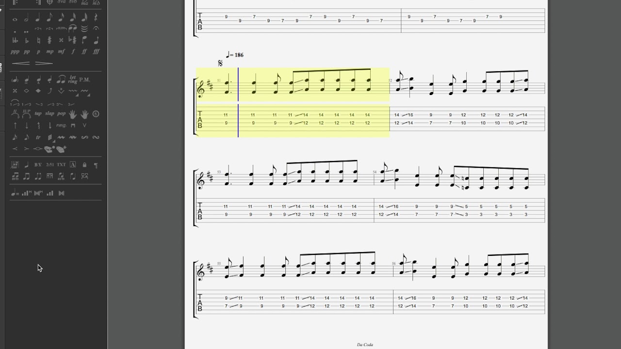 'Prosthetic' Backing Track & Tab