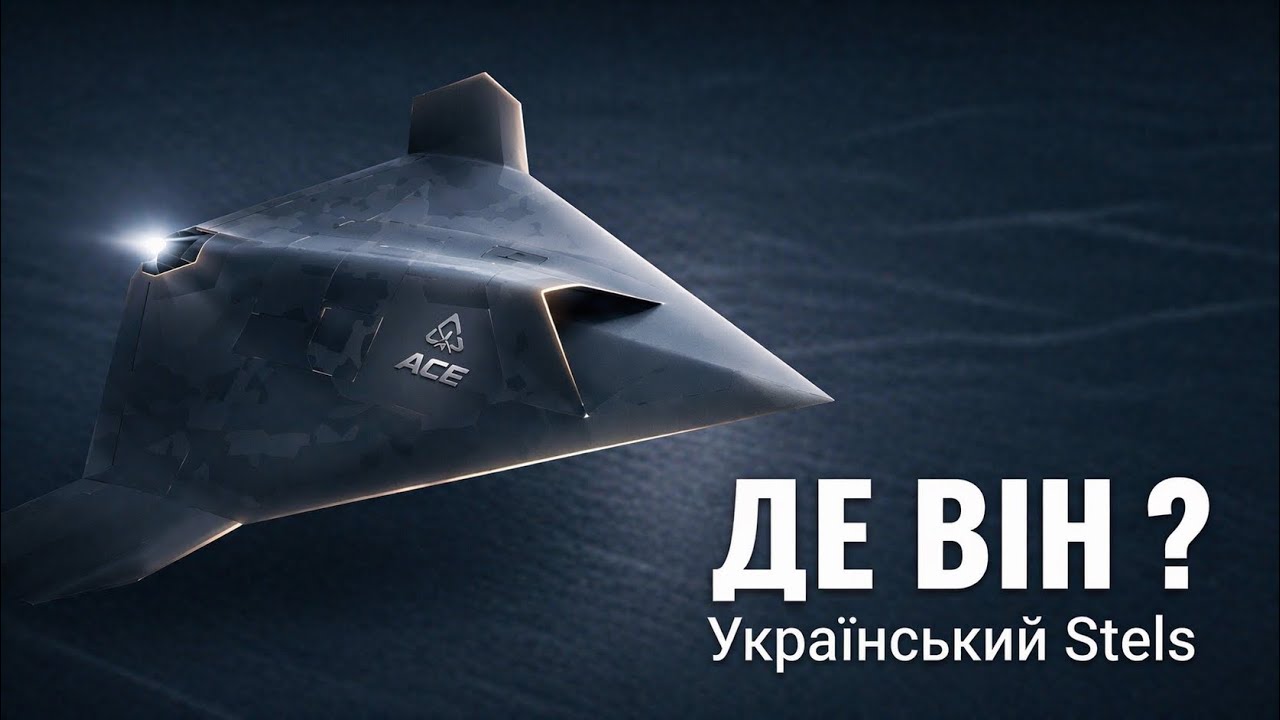 Ukrainian ACE ONE. Stealth strike drone.