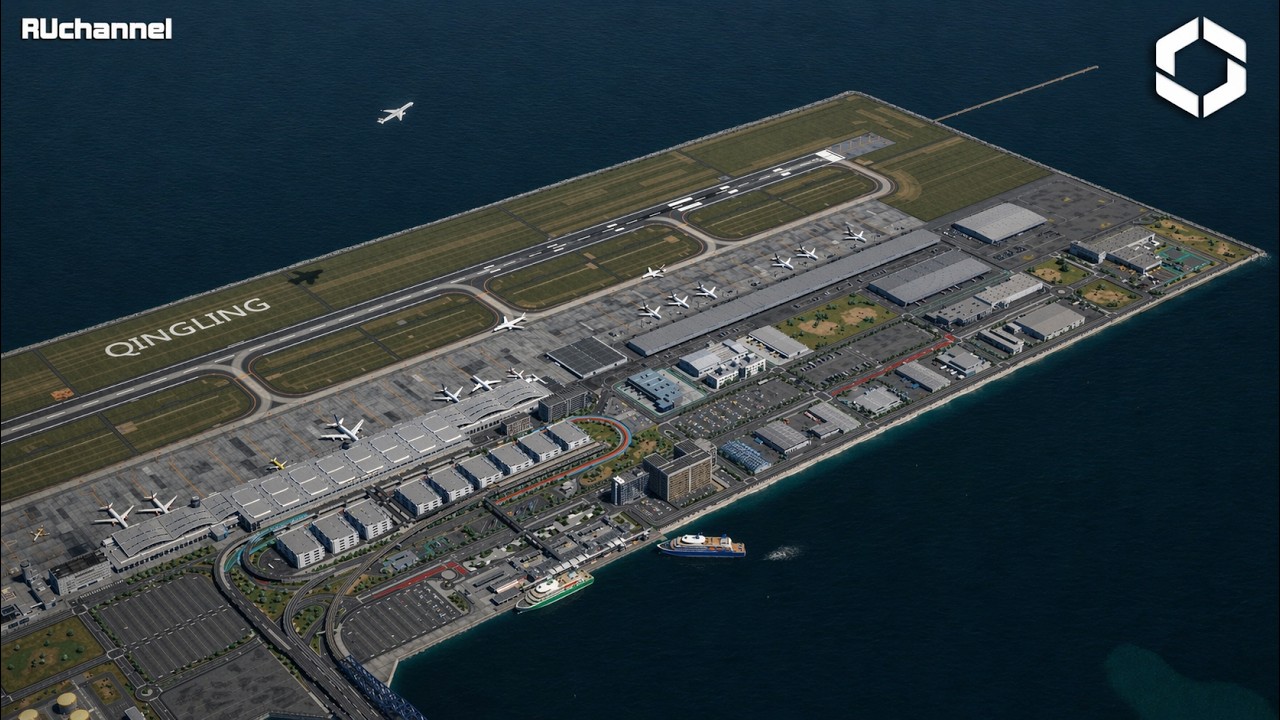 Cities Skylines 2 Airport Tutorial | Qingling Island EP10