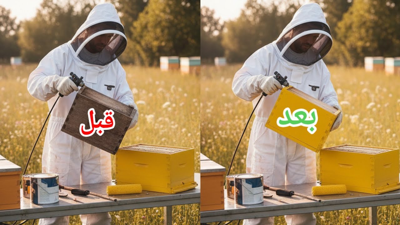 ​بدل شراء صناديق تربية النحل الجديدة تعلم فن إعادة إحياء الصناديق القديمة أو المستعملة بسهولة!