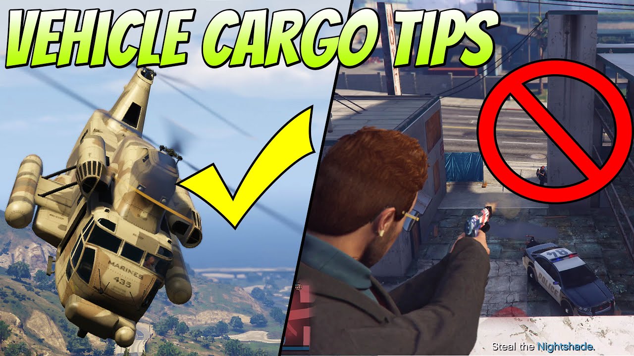 GTA 5 - Vehicle Cargo Tips & Tricks | Watch This Before Doing Cargo Missions (Vehicle Cargo Guide)