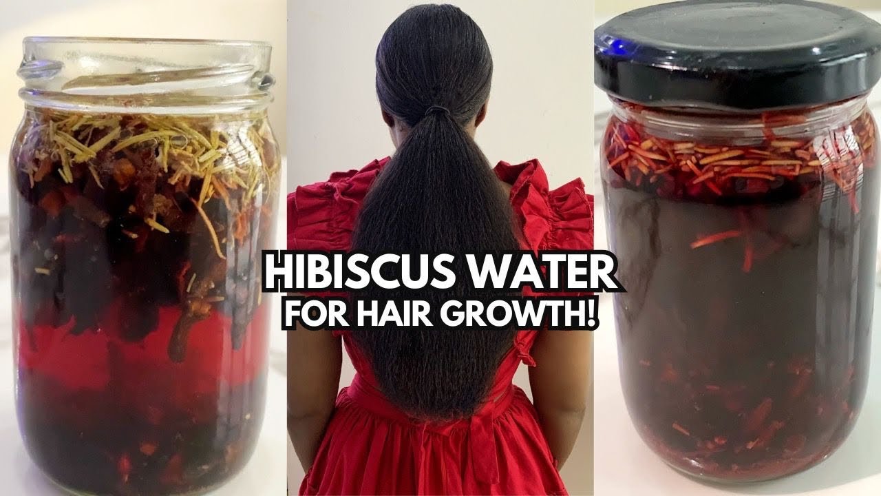Powerful HIBISCUS WATER for Hair Growth | Do Not Wash Out!