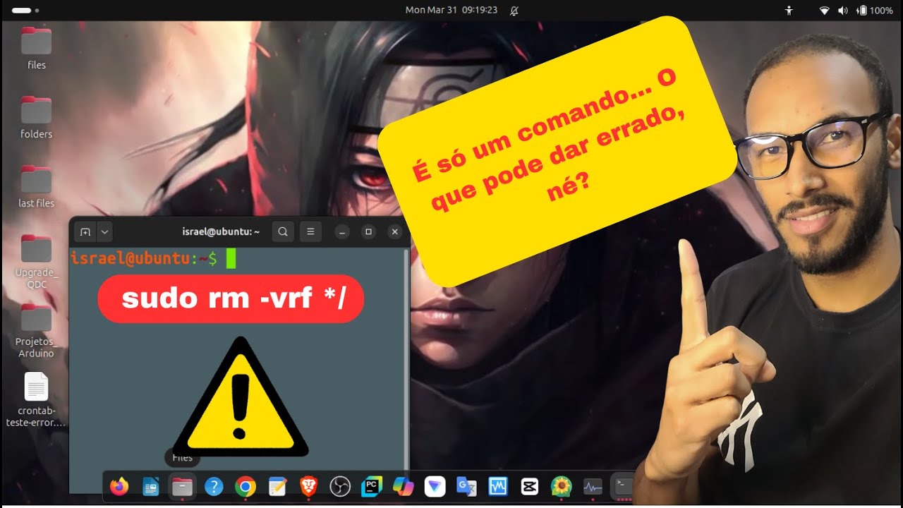 Como Explodir Seu Sistema Operacional com Apenas Um Comando