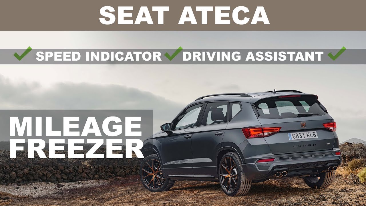 HOW TO REMOVE: SEAT Cupra ATECA DASHBOARD/ OEM Digital Cluster - install the MILEAGEFREEZER virtual