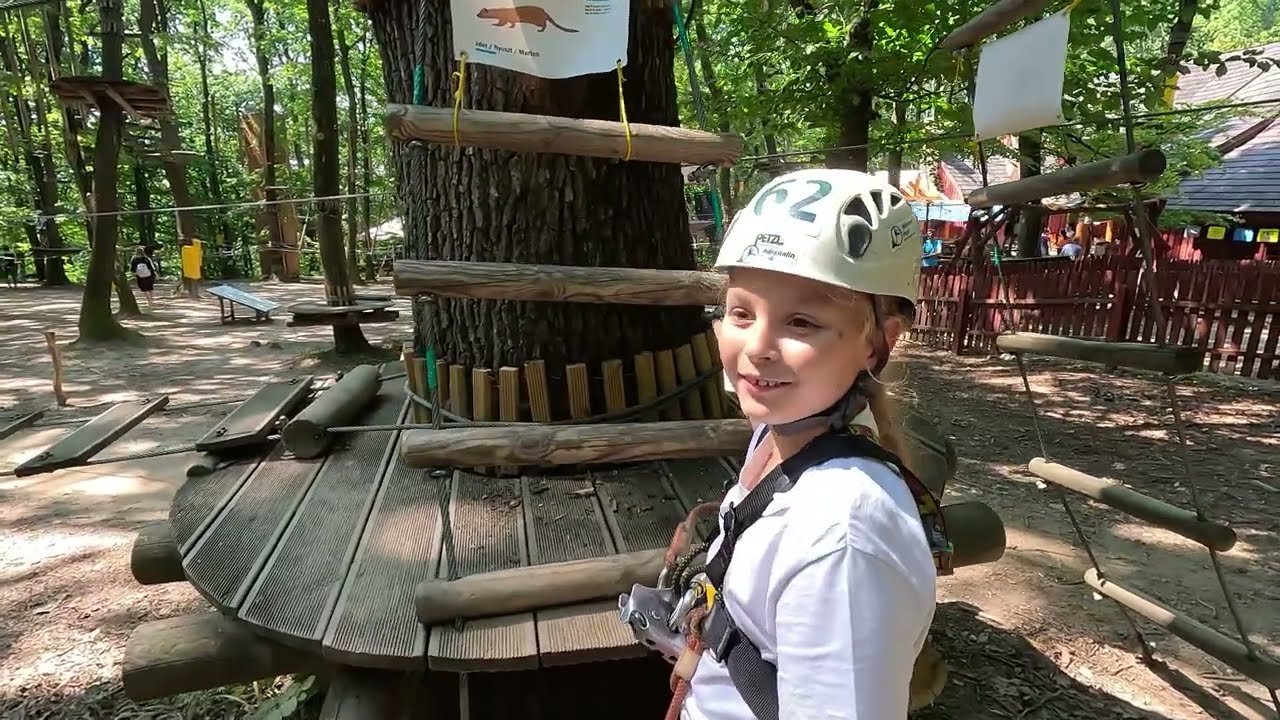 Sister fun at the Adventure Park
