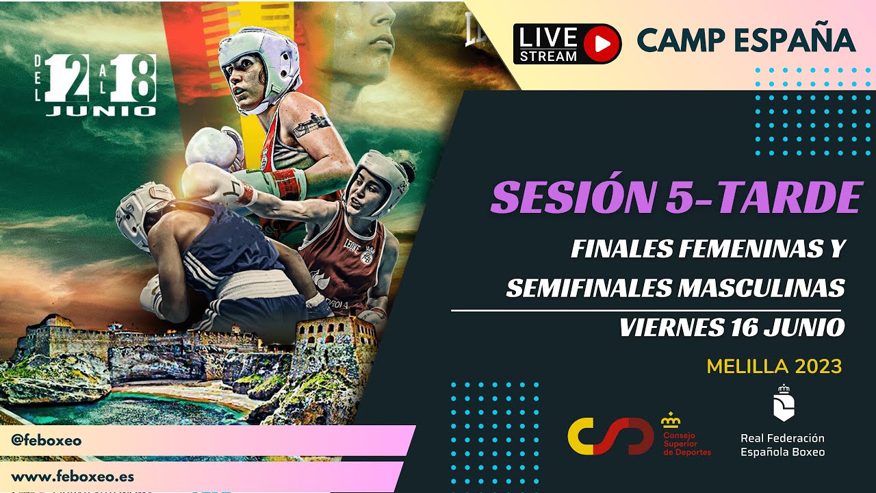 CAMPEONATO DE ESPAÑA DE BOXEO ÉLITE 2023 MELILLA