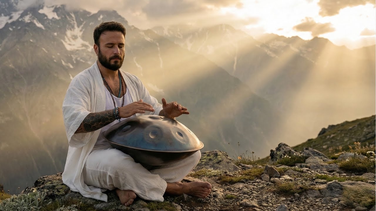 High Altitude Silence | 1 Hour Handpan Journey | Kaan Hantal