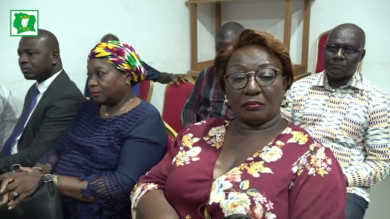 LE RÉSEAU DES CADRES PDCI NOTRE HÉRITAGE APPORTE SON SOUTIEN AU PDCI-RDA 