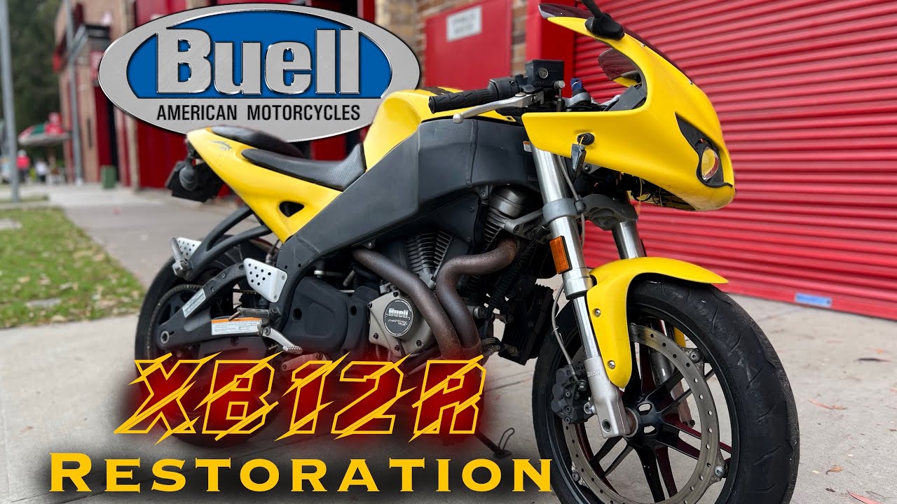 Реставрация заброшенного BUELL. ВСЁ ДОЛЖНО БЫТЬ ИСЧЕЗНУТО! | Проект XB12, часть 1