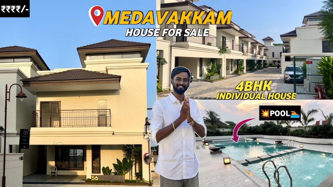 Bali Theme😍Individual House for sale in Chennai🥳Gated Community🏡Close to Public School😱Ready to Move