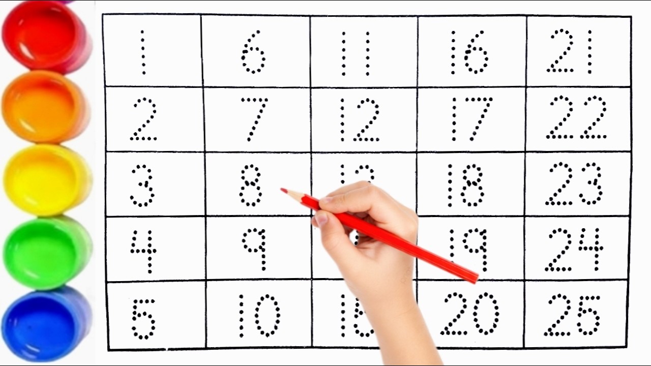 👉“Learn to Count 1 to 20 🎨 | Easy Tracing + Coloring Fun | Kids Numbers Video,8