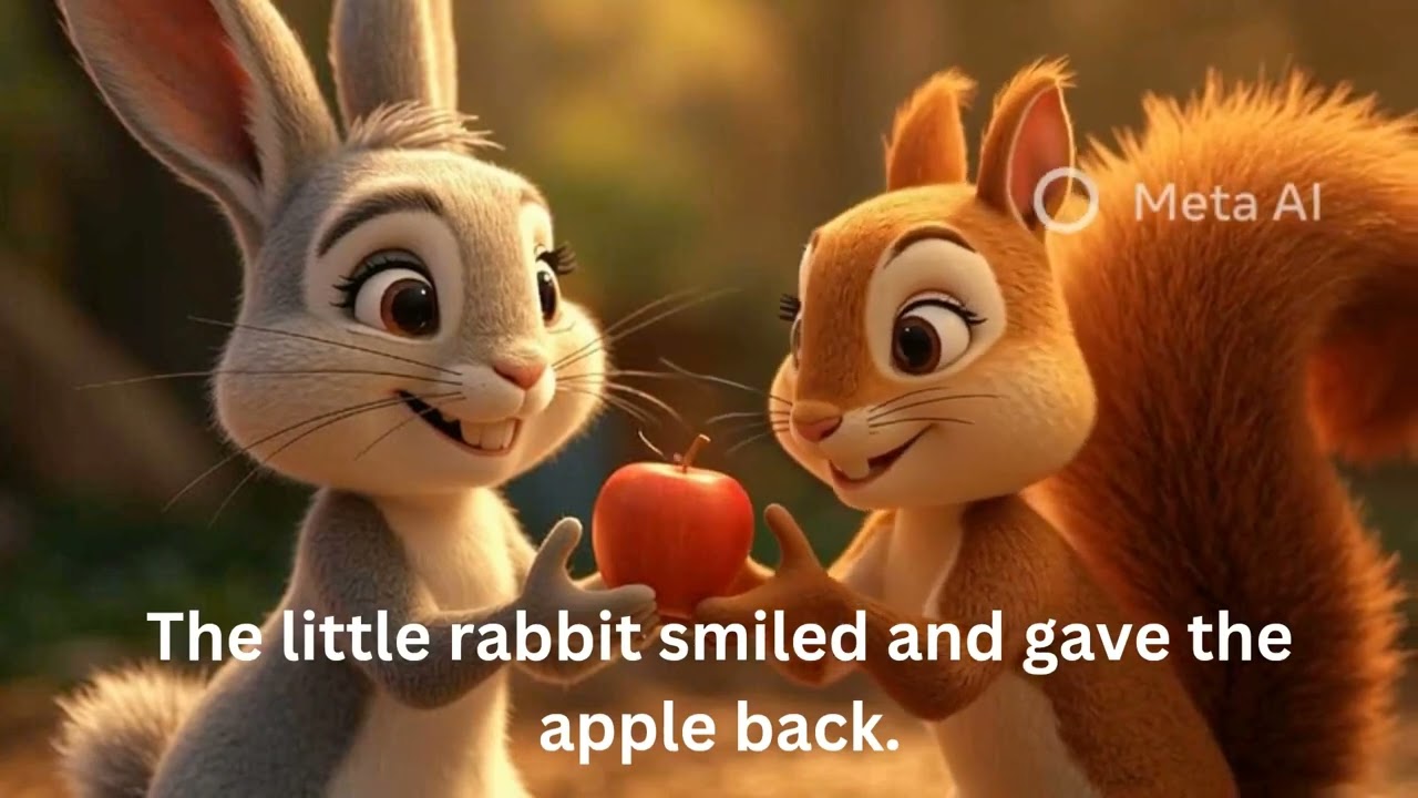 The Clever Little Rabbit 🐰 | Kids Moral Story | #Shorts