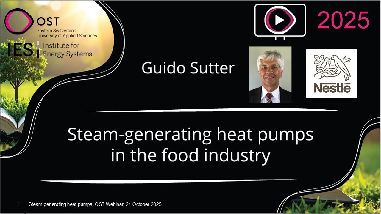 Steam-generating heat pumps in the food industry | Steam Generating Heat Pumps Webinar 2025