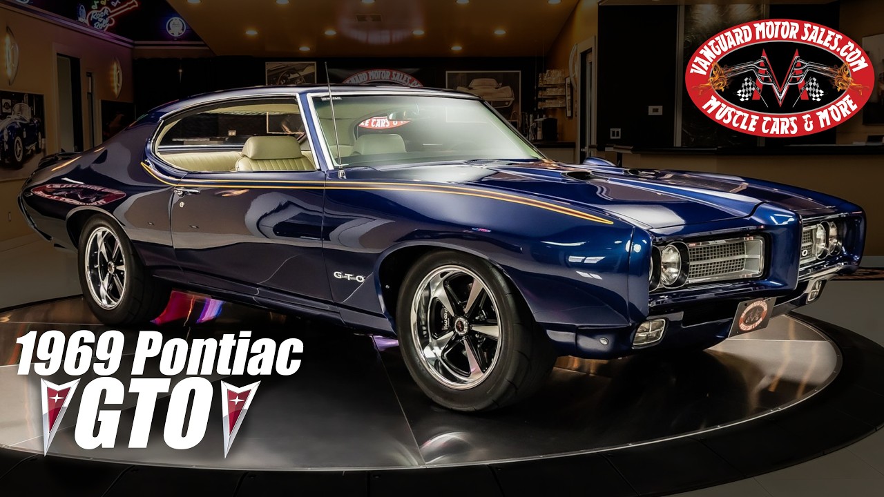 Продается Pontiac GTO 1969 года выпуска, Vanguard Motor Sales #0610