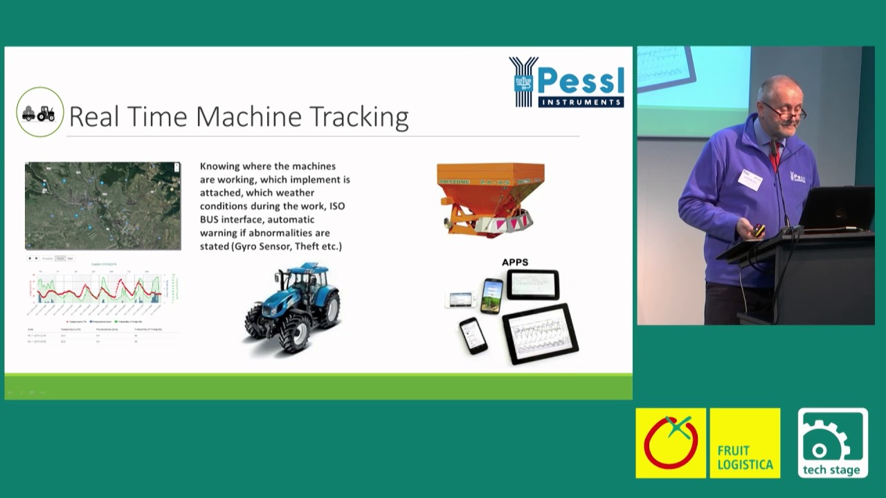 Fruitlogistica Techstage Session Sentek and Pessl Instruments