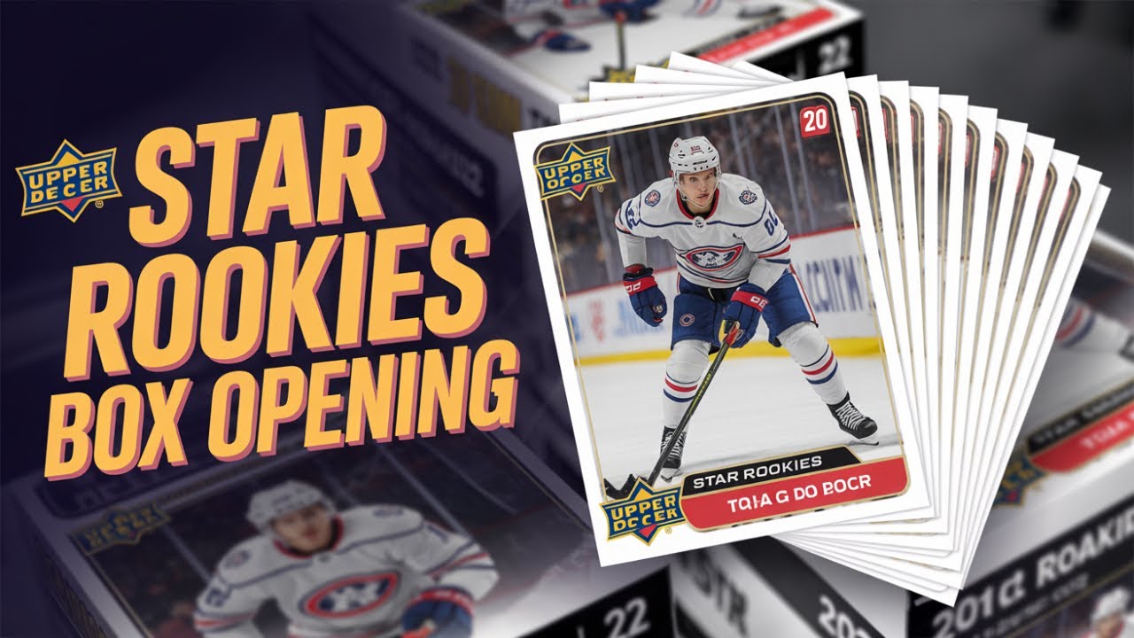 NHL Star Rookies Unboxing - Rookie Autographs Inside?