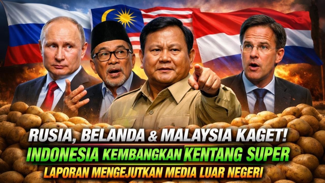 RUSIA & MALAYSIA KAGUM! INDONESIA TEMUKAN BIBIT KENTANG SUPER, INI LAPORAN MENGEJUTKAN BBC INGGRIS!