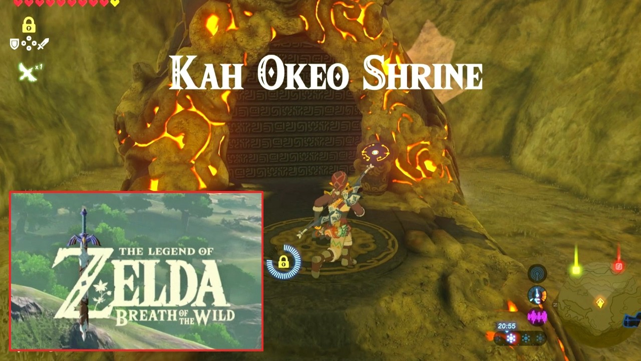 KAH OKEO SHRINE - THE LEGEND OF ZELDA - BREATH OF THE WILD