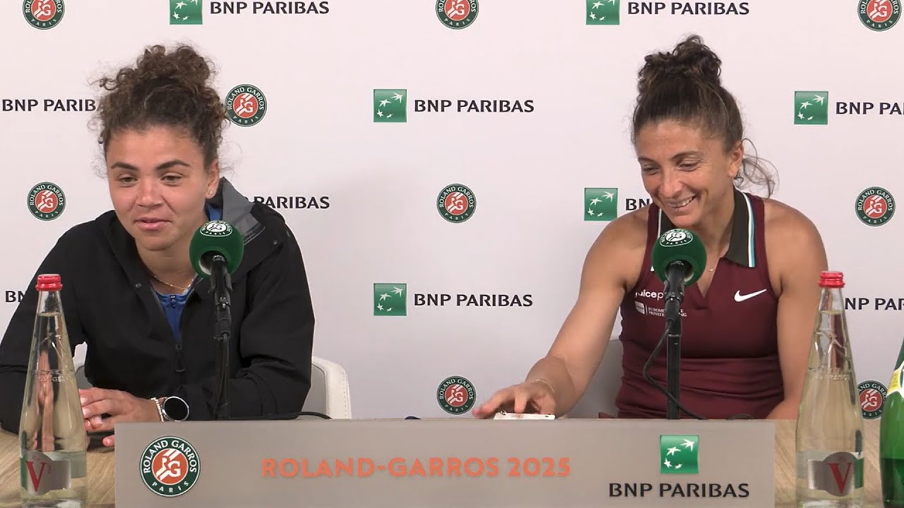Roland-Garros 2025 - Sara Errani and Jasmine Paolini in final : 