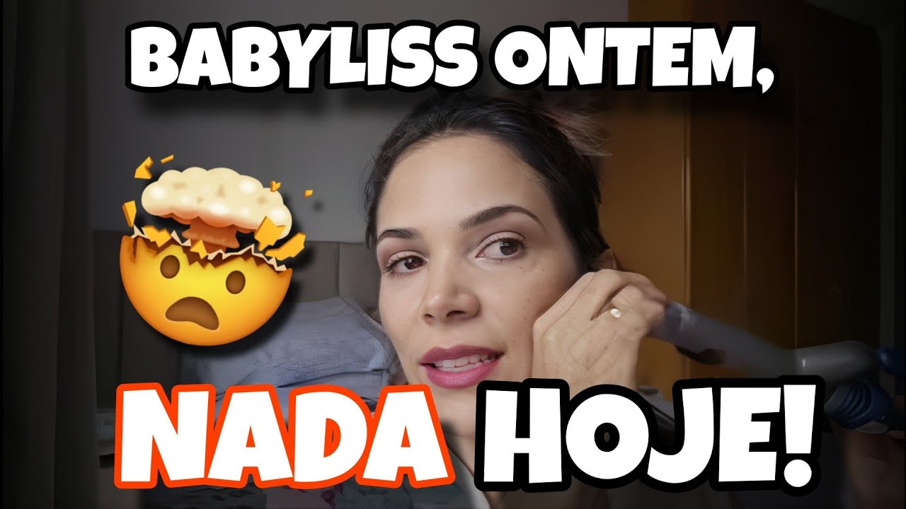 CADÊ MEUS CACHOS?? RETOQUE DE BABYLISS NO DIA SEGUINTE! Passo a passo +dicas!