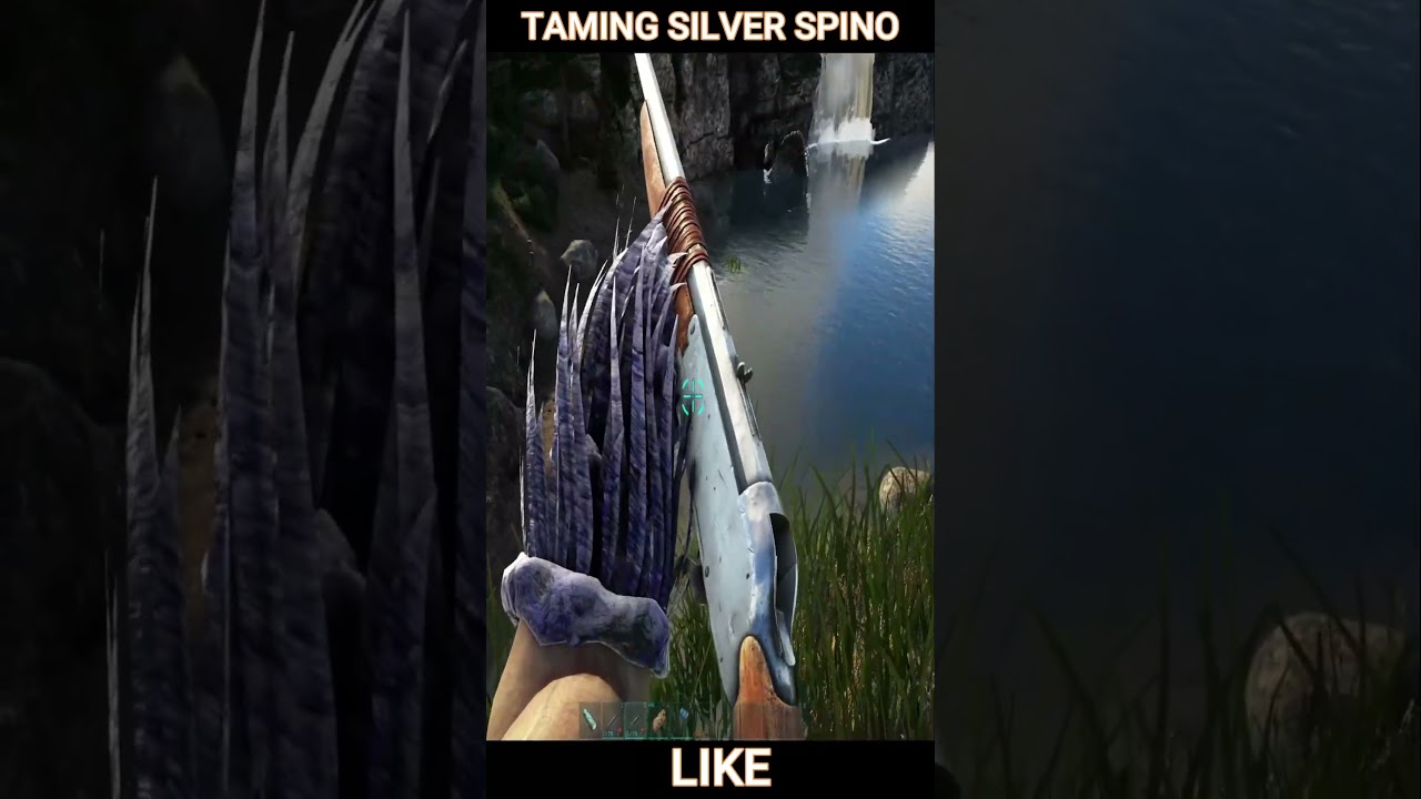 Taming silver spino in ark abyss mod in tamil. #arksurvivalevolved #gaming #arkmystery