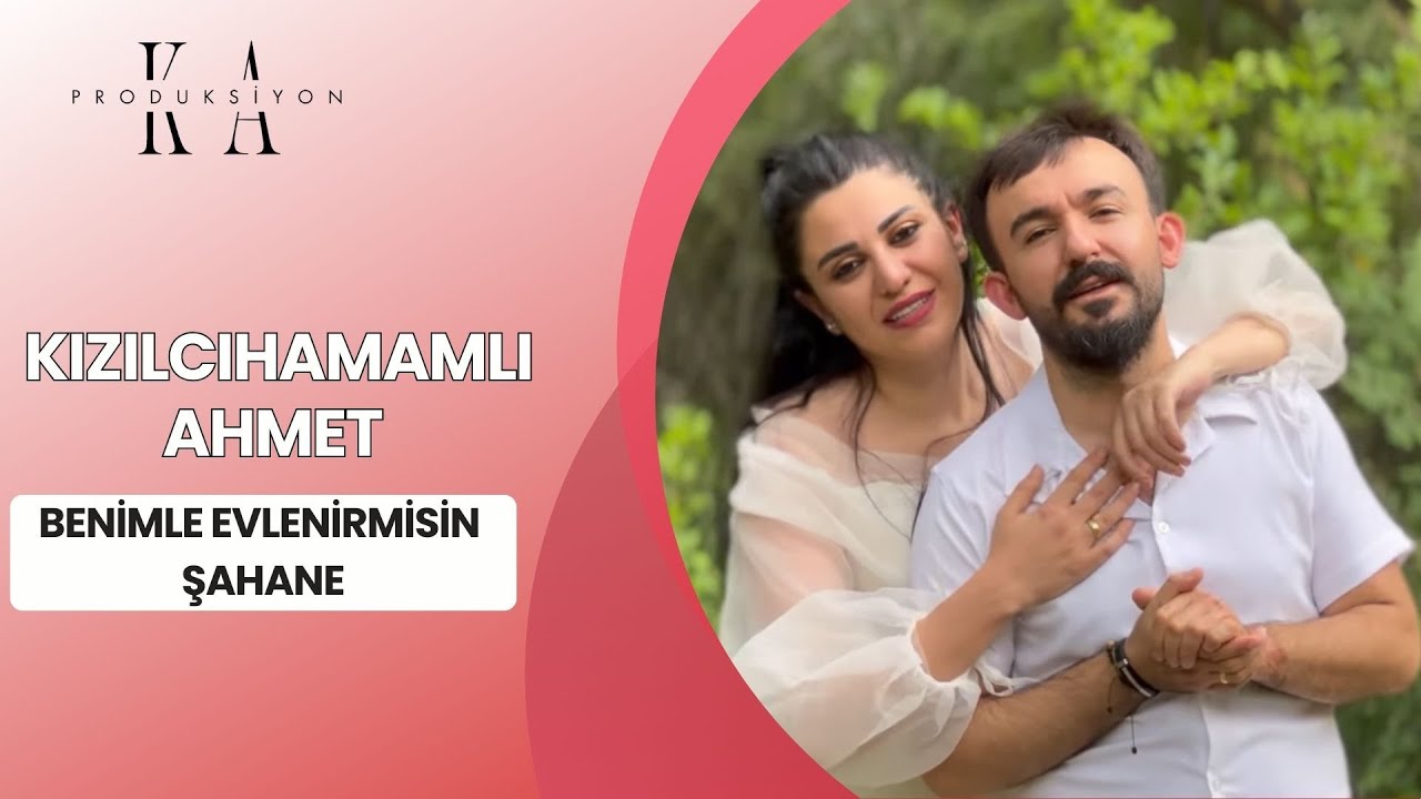 Kızılcahamamlı Ahmet - Benle Evlenirmisin - Şahane - 2023 #yeni #klip #potpori #kaprodüksiyon