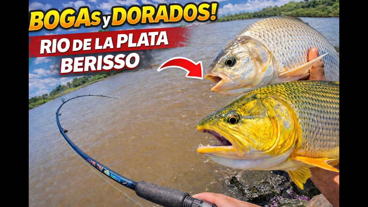 🔴 PESCA Y AVENTURA EN EL RÍO DE LA PLATA - BERISSO