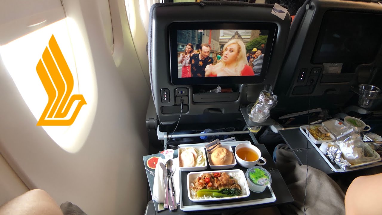 НОВЫЙ ЭКОНОМ-КЛАСС НА А380 SINGAPORE Airlines: SQ861 Из Гонконга в Сингапур