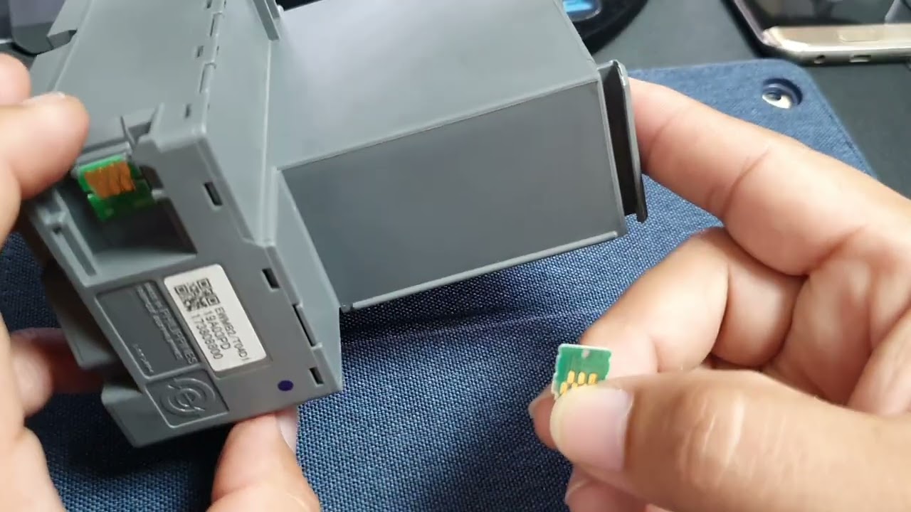 que es la caja de mantenimiento Epson