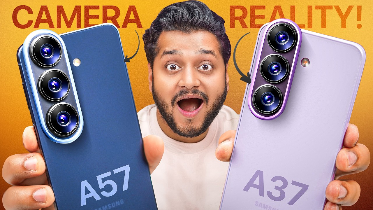Samsung Galaxy A57 & A37 Detailed Camera Review | 2 Day battery, Nightography Camera