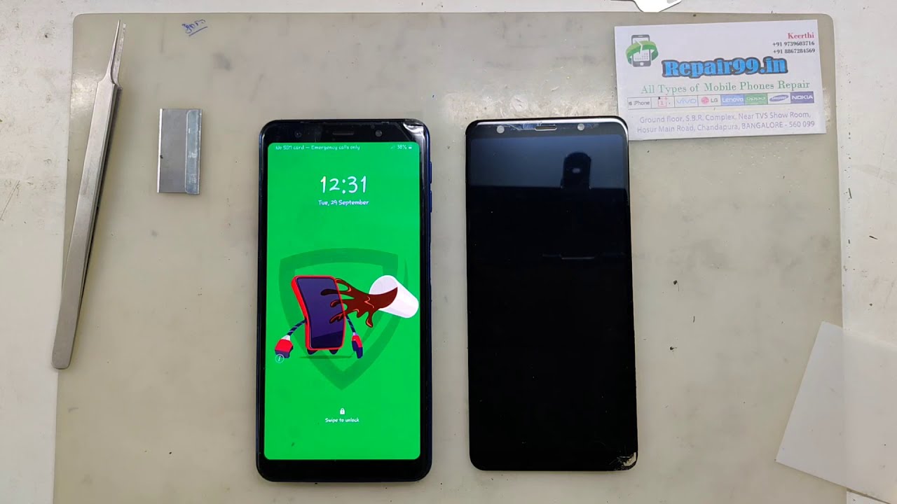 Samsung A7 2018 (A750) Lcd Replacement - Display Change - Repair99 - Chandapura