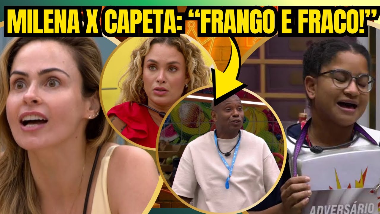 SARAH EM PÂNICO! BIG FONE CAUSA BRIGA FEIA: MILENA HUMILHA CAPETA E ANA PAULA SURTA! | FAROPOP