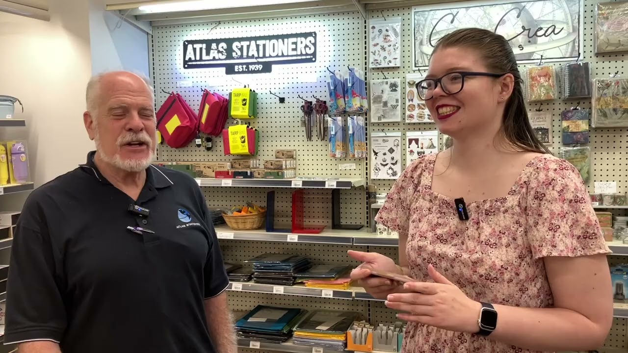 Sit down with Charles Gasparon (Atlas) at the Atlas Sidewalk Sale | Fountain Pen 20 Questions