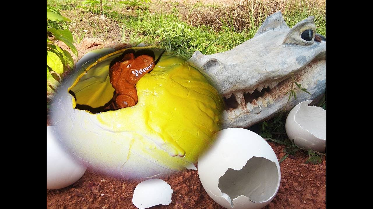 OVO DE  DINOSSAURO de gesso - genial, faça voce mesmo