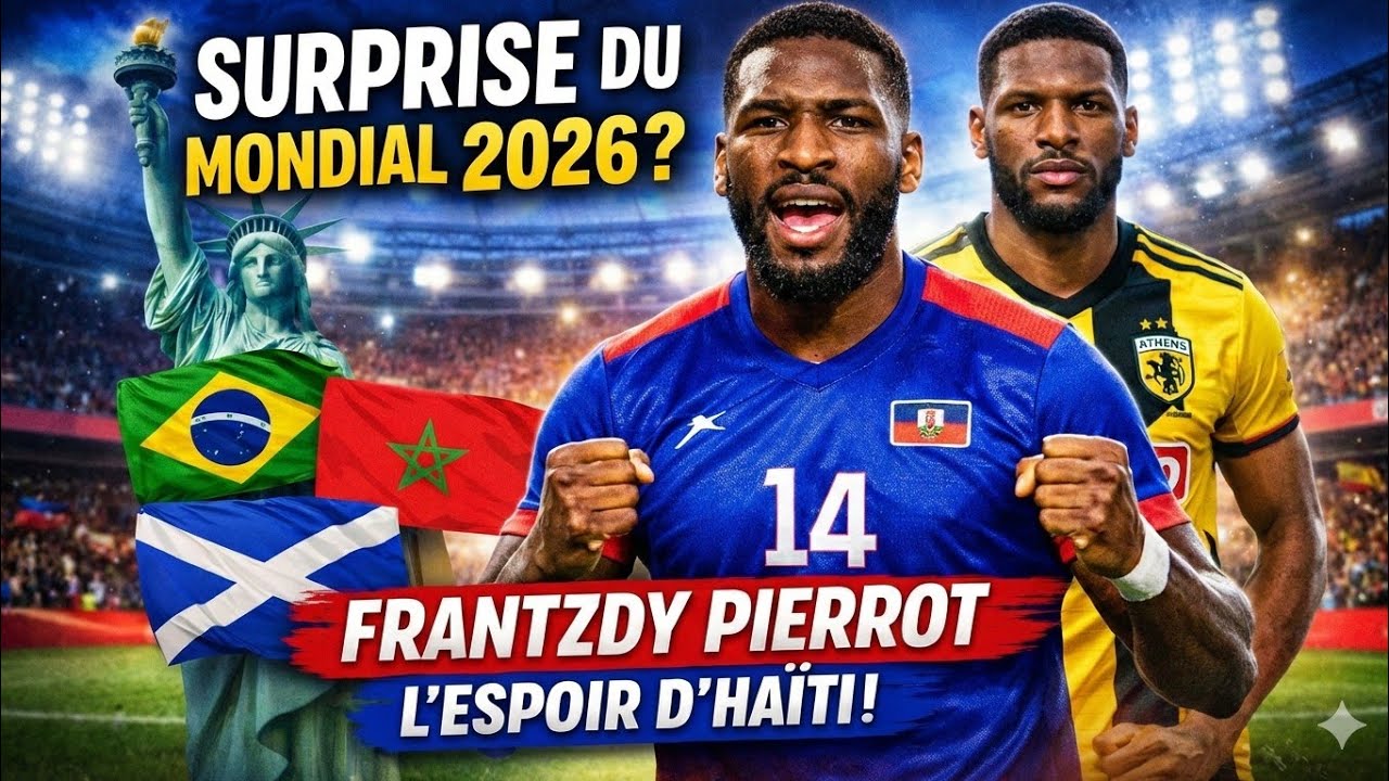 Frantzdy Pierrot : l’arme secrète d’Haïti pour choquer au Mondial 2026