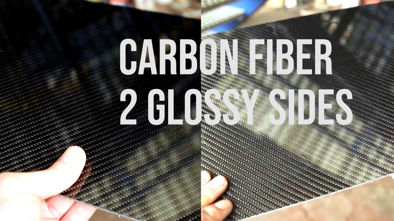 Carbon Fiber Plate - 2 Side Glossy Finish (How to)