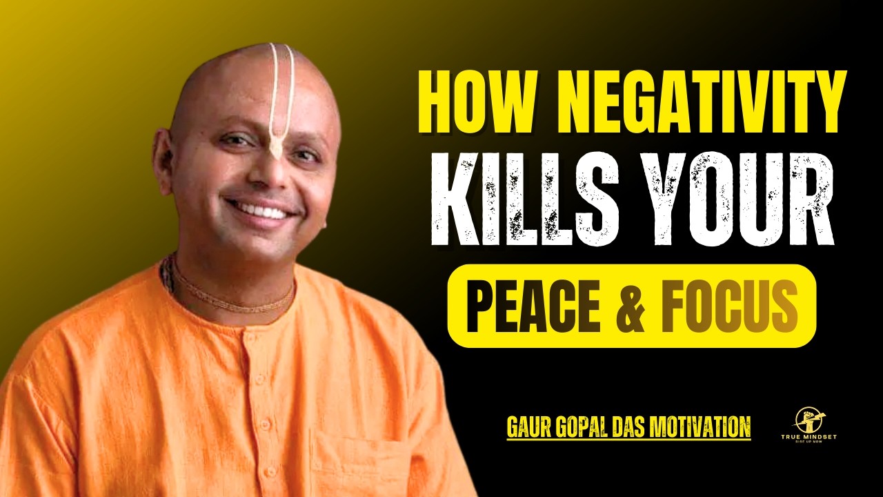 Secret of Staying FOCUSED Despite Negativity | Gaur Gopal Das Motivation