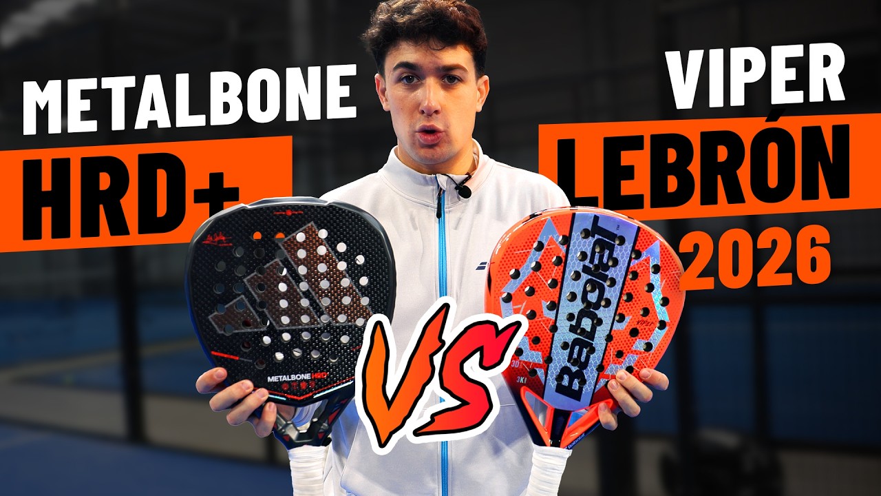 Comparativa BABOLAT VIPER 2026 de Juan Lebron vs ADIDAS METALBONE HRD de Ale Galan 🔥