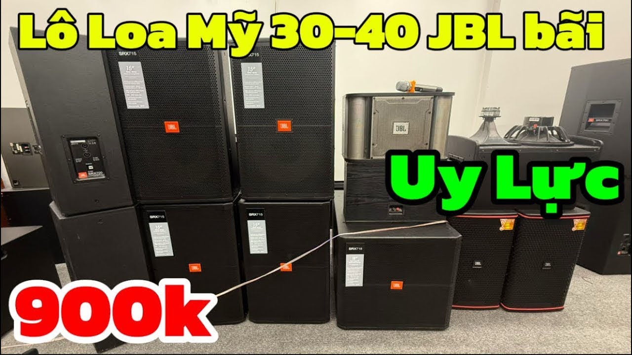 Lô loa Mỹ bát 30-40 JBL 3 Số Giá 900k, Loa JBL SRX 715, Jbl kp8052, Toàn Loa Hiếm.