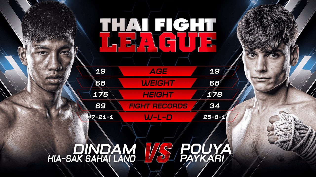ดินดำ เฮียศักดิ์สหายแลนด์ vs. ปูยา ปายการี่ | ไทยไฟท์ ลีก #93 | 15 ก.พ. 69