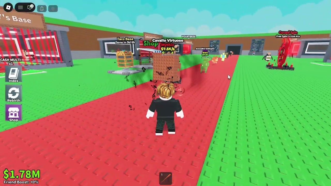 Playing Roblox Steal A Brainrot For First Time (No Commentry)