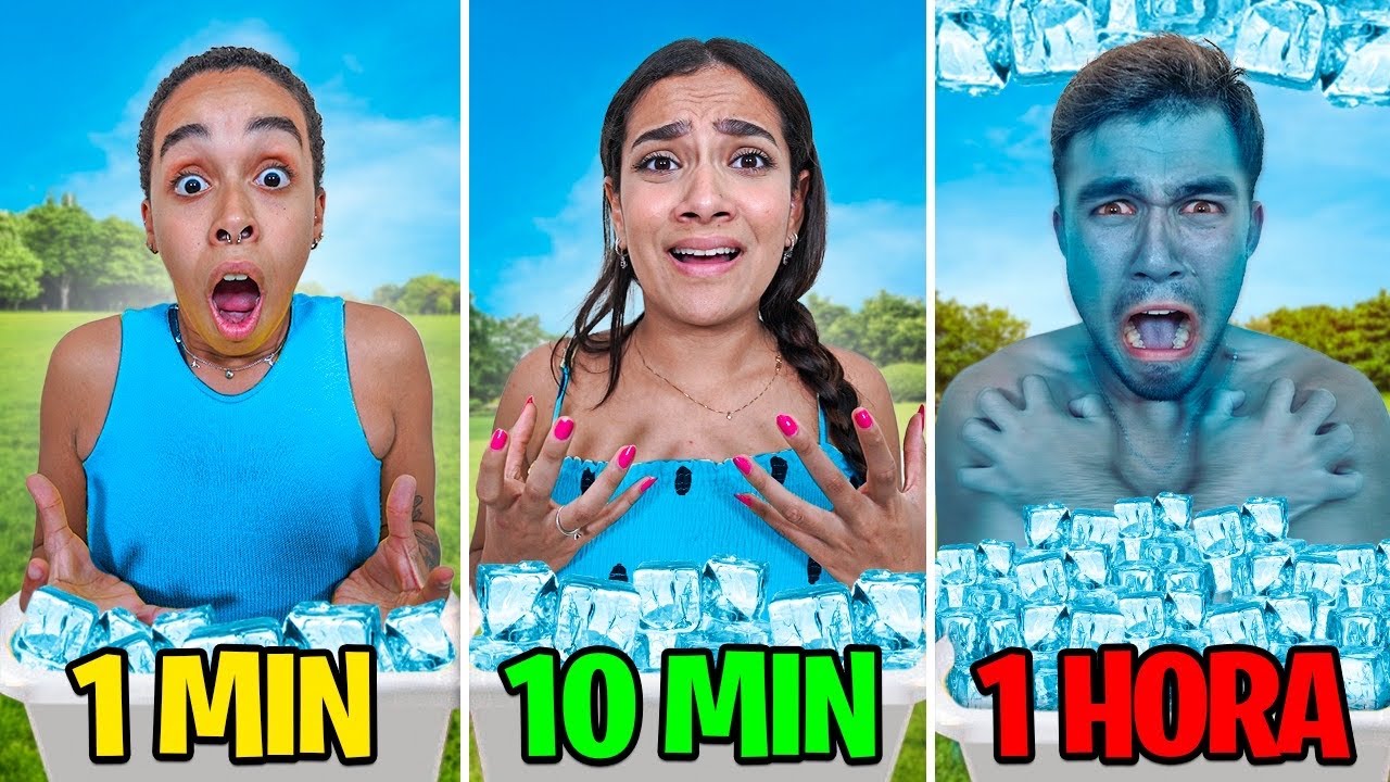 1 MINUTO, 10 MINUTOS OU 1 HORA - DESAFIO!