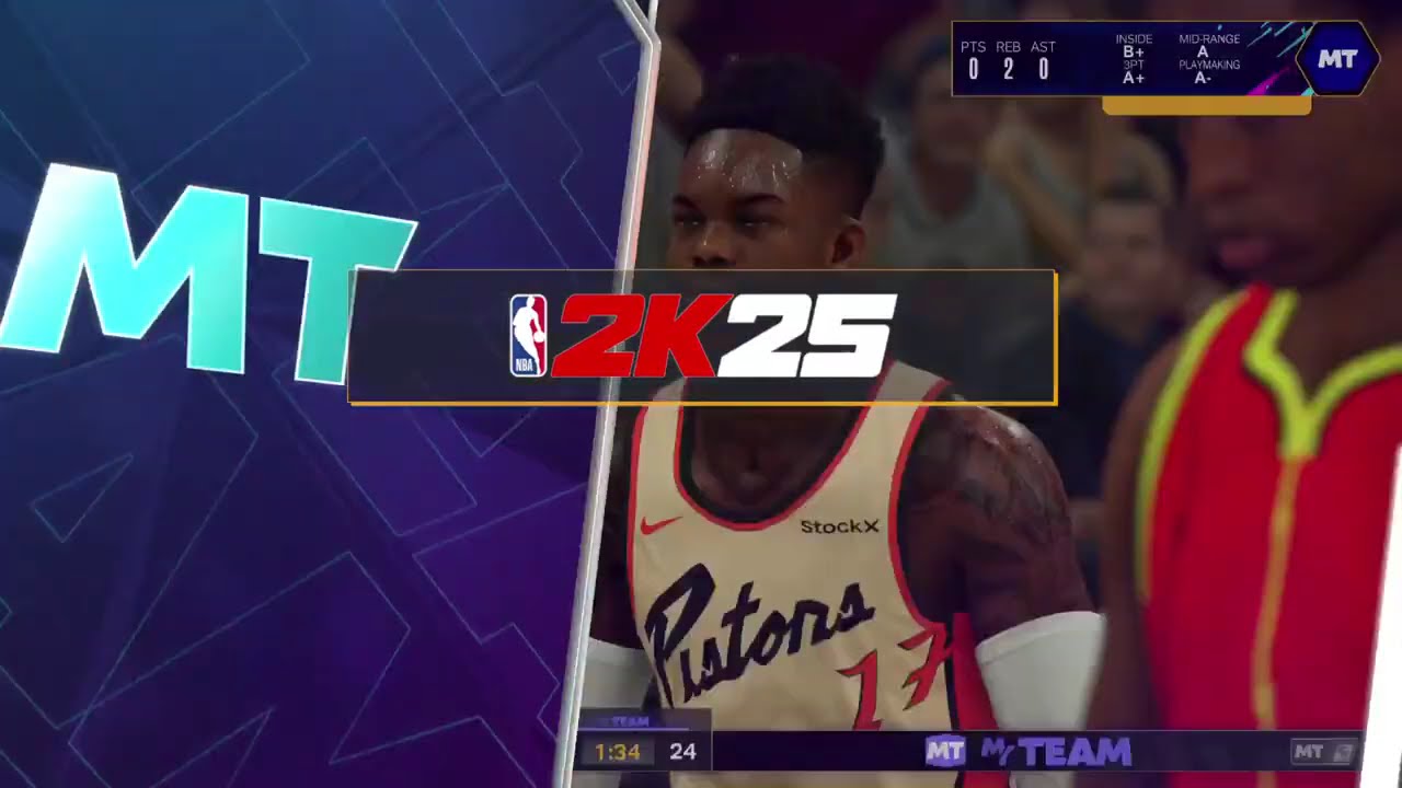 NBA 2K25 💪🏾🏀 Full Game - New Team - Breakout Mode! #nba2k25 