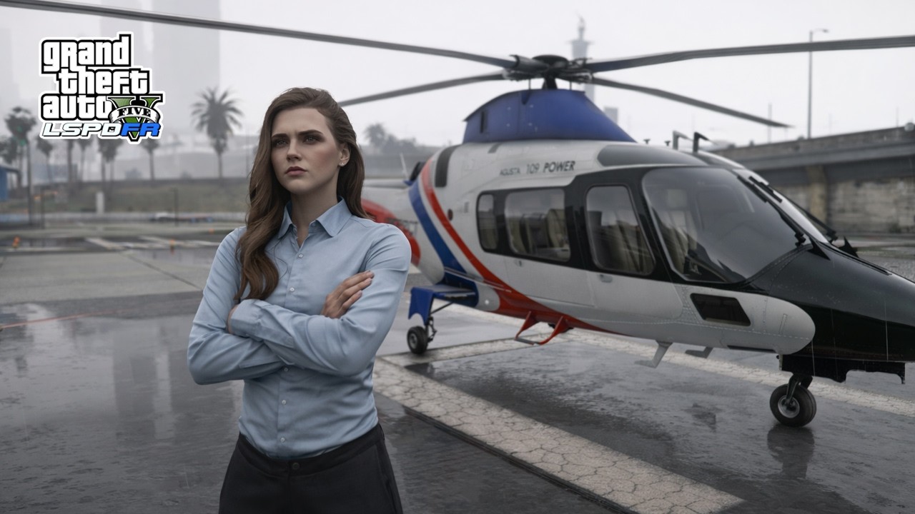 GTA 5 | Let’s Go To Work as Female Helicopter Pilot – VIP Pickup in AW109 Agusta