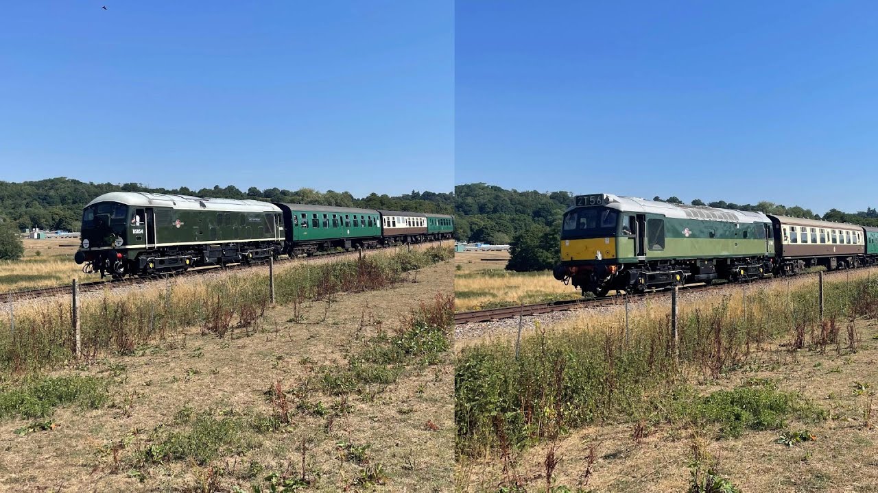 Spa Valley Railway 'Summer Diesel Gala' August 2022
