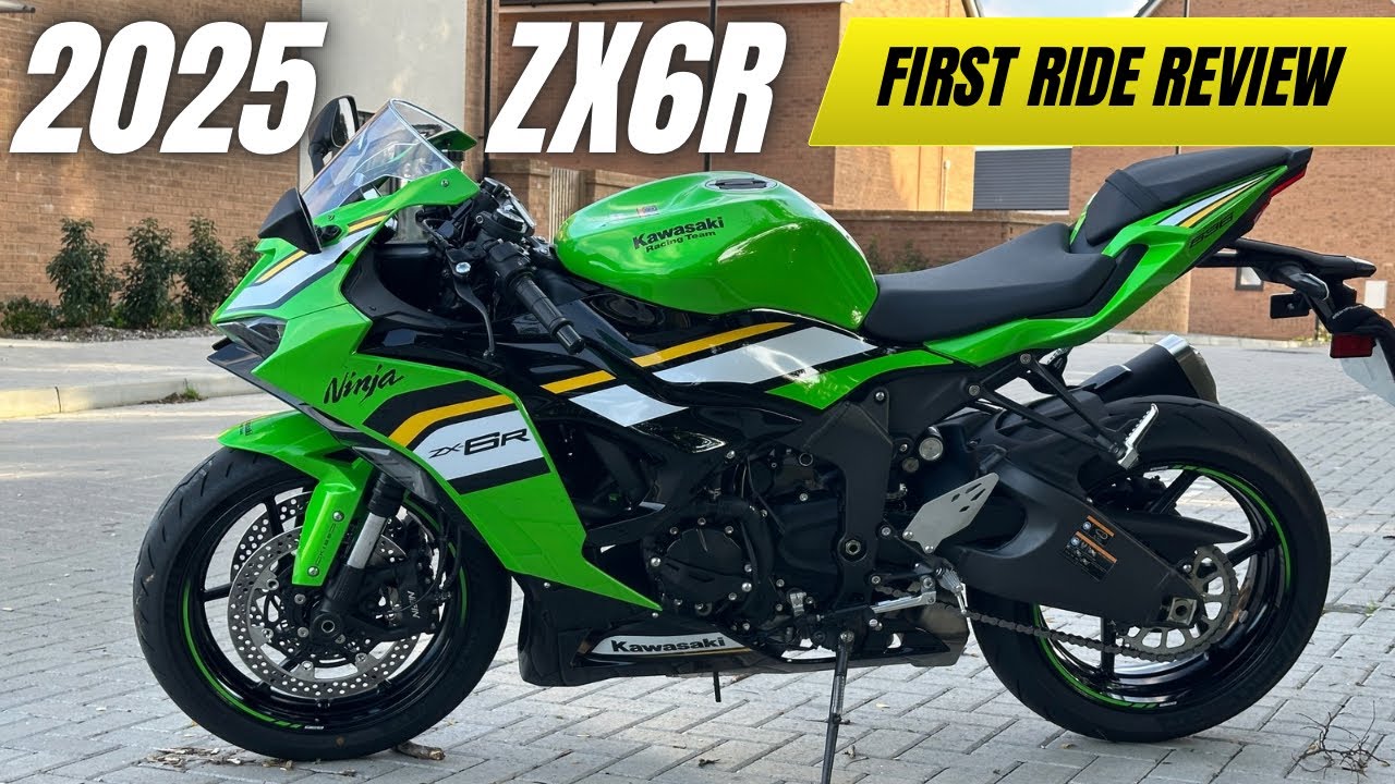 Обзор первой поездки на Kawasaki ZX6R 2025 года | Идеальный спортивный мотоцикл?